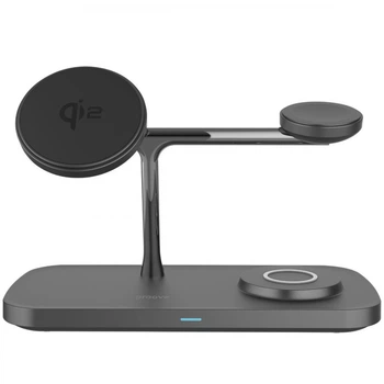 Беспроводное ЗУ Proove Magnetic Field Pro 3 in 1 Qi2 black