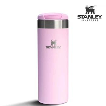Термочашка Stanley The Transit Flip Top Mug 16 oz (0,47 л) Рожева