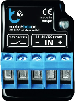 Модуль реле Blebox switchboxdc (5900168580114)