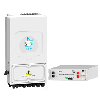 Комплект автономного энергоснабжения Deye 6 кВт + Deye 5.12 кВтг SUN-6K-SG03LP1-EU + SE-G5.1 Pro-B (Deye6kW_5.12kWh)