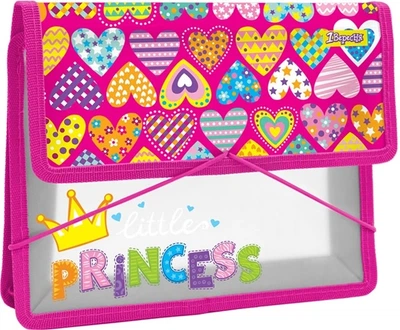 Папка для тетрадей на резинке В5 1 Вересня Little Princess 491568 19.5х23.5 см