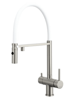 Кухонний змішувач Fabiano FKM 3130 Inox White 8231.403.1932