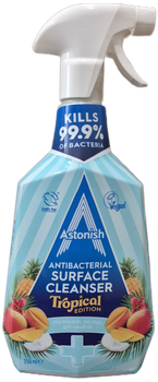 Антибактериальное моющее средство Astonish Antibacterial Surface Cleanser Тропические фрукты 750 мл