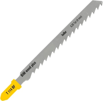 Пилки до лобзиків Heller BiM T144DF до дерева 75 x 1.27 x 7.8 мм 5 шт (4010159240192)