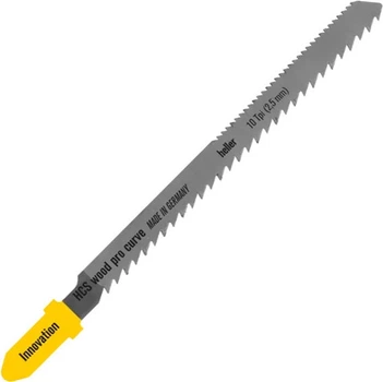 Пилки до лобзиків Heller HCS Innovation до дерева 75 x 1.45 x 6.5 мм 5 шт (4010159310574)