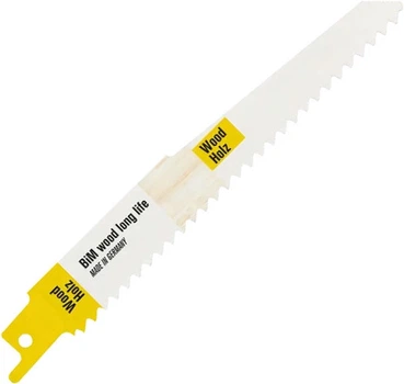 Пилки шабельні Heller BIM S1111DF до дерева 205 x 1.27 x 19 мм 5 шт (4010159310482)