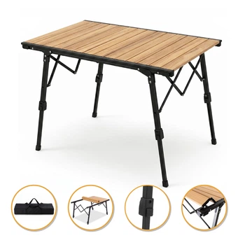 Туристический раскладной стол LEOBRO Pro Camp Wood Alu (LB-1063) Туристический раскладной стол LEOBRO Pro Camp Wood Alu (LB-1063)