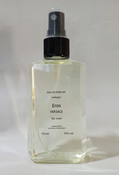 Парфумована вода аналог Eros for men Versace 110 мл