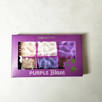 Палитра теней для век Fabfactory Purple Blaze