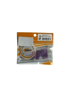 Силиконовая приманка FishUp Fancy Grub 1" (12pcs.), #016 - Lox/Green & Black,10014104