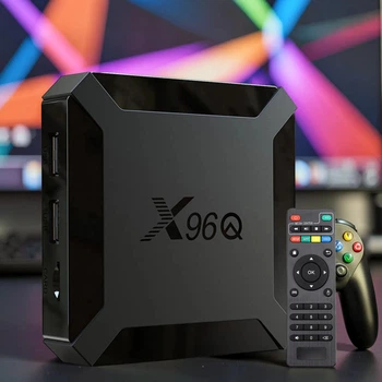 Смарт ТВ приставка X96 Max, Android TV Box, медиаплеер для телевизора 4K Ultra HD с Wi-Fi