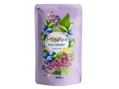 Мило рідке MONAMI 460мл дой-пак Acai yogurt