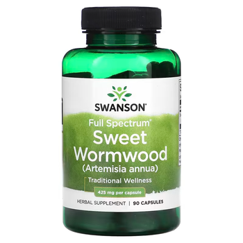 Полин солодкий Swanson (Sweet wormwood) 425 мг 90 капсул SWV11157