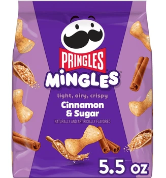 Снек Pringles Mingles Cinnamon and Sugar Puffed Snacks 155г