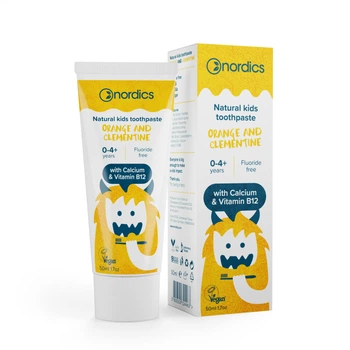 Зубна паста дитяча Nordics Kids Orange and Clementine 50 мл (4241-49118)