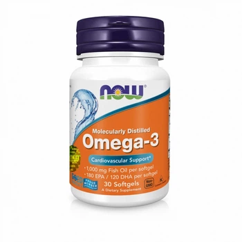Now Foods Омега-3 1000 мг 30 капсул NowFoods (3636-38268)