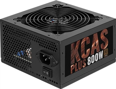 Блок питания 800 Вт Aerocool, 24+4+4 pin, питание видеокарты - 4x(6+2 pin), 120 мм, ATX Б/У