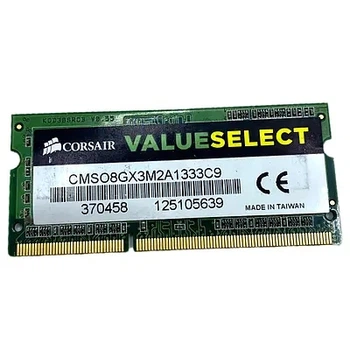 Оперативная память 4 ГБ, DDR3, для ноутбуков, Corsair (1333 МГц, 1.5 В, CMSO8GX3M2A1333C9_) Б/У