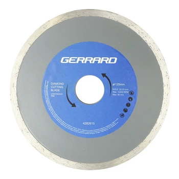 Диск алмазний по плитці - 125x22.23мм (GERRARD)