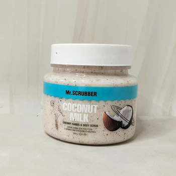 Крем-скраб для рук и тела с ароматом кокосового молока Coconut Milk Mr.SCRUBBER.