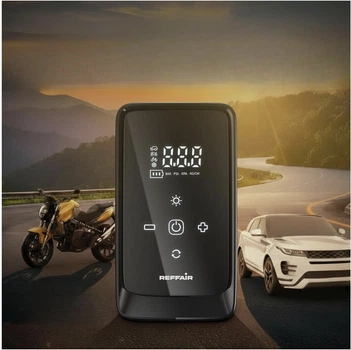 Компрессор автомобильный M-903A аккумуляторный насос 150 PSI power bank 6000 mAh LED фонарь