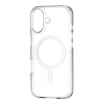 Чехол Spigen Ultra Hybrid с MagSafe для iPhone 17 прозрачный силиконовый с защитой камеры