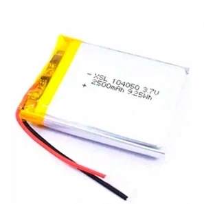 Внутрішній акумулятор літій-іонний 2500mAh 3.7V 66х59.5х3.7 мм універсальний