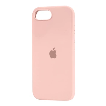 Чехол силиконовый Full Cover для iPhone 16e защита камеры розовый песок