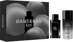 Zestaw męski Antonio Banderas The Icon Woda perfumowana 100 ml + Dezodorant w sprayu 150 ml (8411061107300)