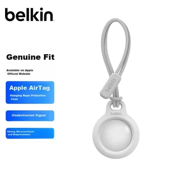 Шнурок BELKIN для AirTag/AirTag2 силиконовый защитный, F8W974, белый
