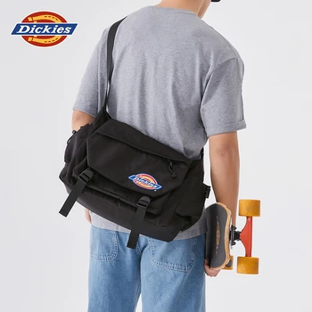 Чоловіча сумка через плече Dickies, містка повсякденна сумка-мессенджер, легкий полотняний рюкзак для студентів коледжу, багатофункціональна сумка через плече