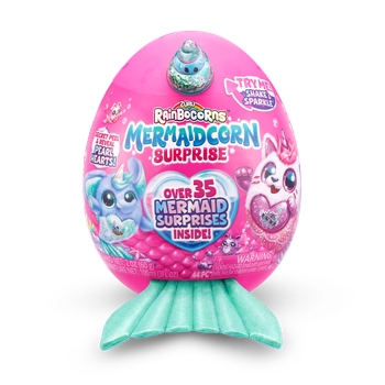 ZURU Cloud Wave Unicorn Magic Egg Mermaid Surprise Blind Box, игрушка для девочек, плюшевая кукла
