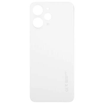 Задняя крышка для Xiaomi Redmi 12 белая, Polar Silver