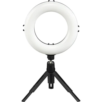 Набор блогера Hama Smartphone Tripod Smart-80 V2, 9.5cм, Bluetooth, LED ring (00004657)