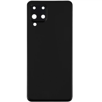 Задня кришка для Samsung M325 M32 чорна, Black + скло камери