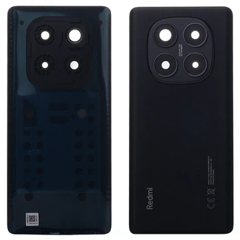Задня кришка для Xiaomi Redmi Note 14 Pro 4G (чорна PRC Китай зі склом камери)