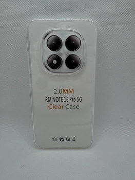 Чехол Clear Case 2мм для Xiaomi Redmi Note 15 Pro 5G Прозрачный