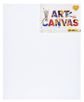 Холст для рисования Art Canvas 30×40 см белый, на подрамнике, хлопок, Данко Тойс AC-30x40