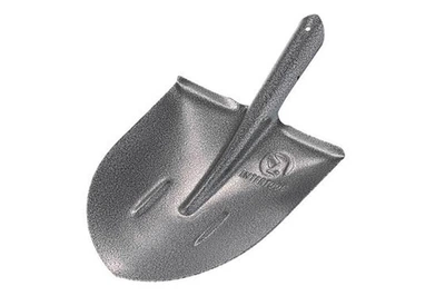 Лопата штикова американка Intertool 0,8 кг зі сталевим лезом та ребрами жорсткості (FT-2000)