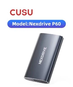 CUSU SSD 512 ГБ Портативный внешний твердотельный накопитель типа C USB3.2 Gen 2
