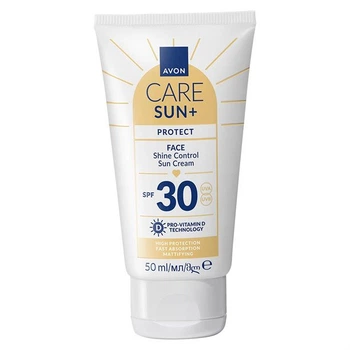 Сонцезахисний матуючий крем для обличчя SPF 30