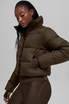 Куртка-пуховик Alo yoga Gold Rush Puffer Espresso XS (W4380R)