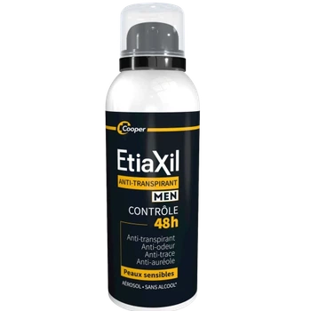 Дезодорант Etiaxil anti-transpirant 48h Contrôle Extrême Spray антиперспірант чоловічий аерозоль 150 мл