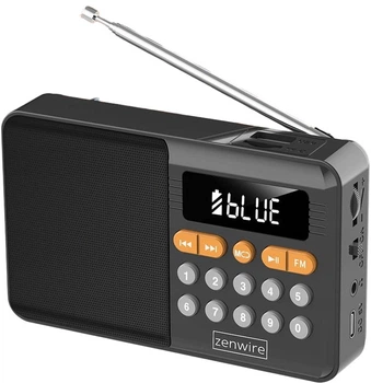 Радіоприймач Zenwire YSF-005BT Black (5904507521530)