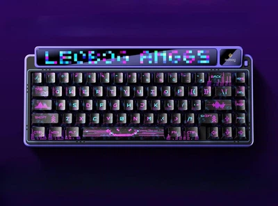 Leobog AMG65 CyberNight Безшумна механічна клавіатура