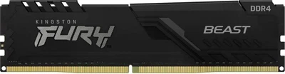 Оперативна пам'ять Kingston Fury DDR4-2666 4096MB PC4-21300 Beast Black (KF426C16BB/4)