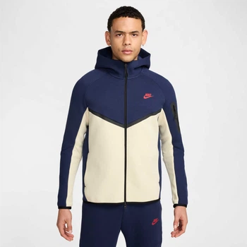 Толстовка чоловіча Tech Fleece 2024 Blue/Beige HV6512-410 XL