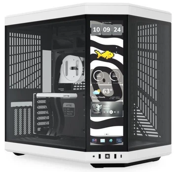 Корпус Hyte Y70 Touch Infinite Panda (CS-HYTE-Y70TTI-WB) без БП