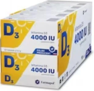 Вітамін D3 Farmapol 4000 МО 50 таблеток (5907573300204)