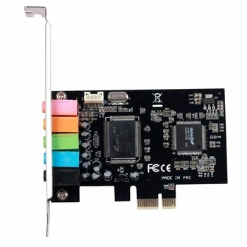 Звуковая карта Manli C-Media 8738 PCI-E 6(5.1) каналов bulk (M-CMI8738-PCI-E-6ch bulk)